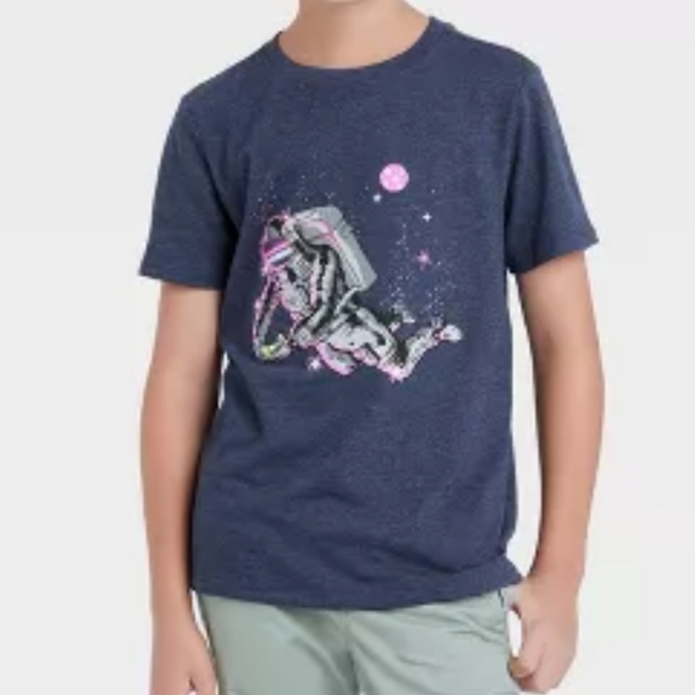 Boys' Astronaut Gamer Graphic Short Sleeve T-Shirt